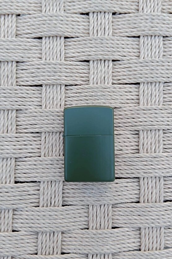 Haki Renkli Benzinli premium zippo Cakmak