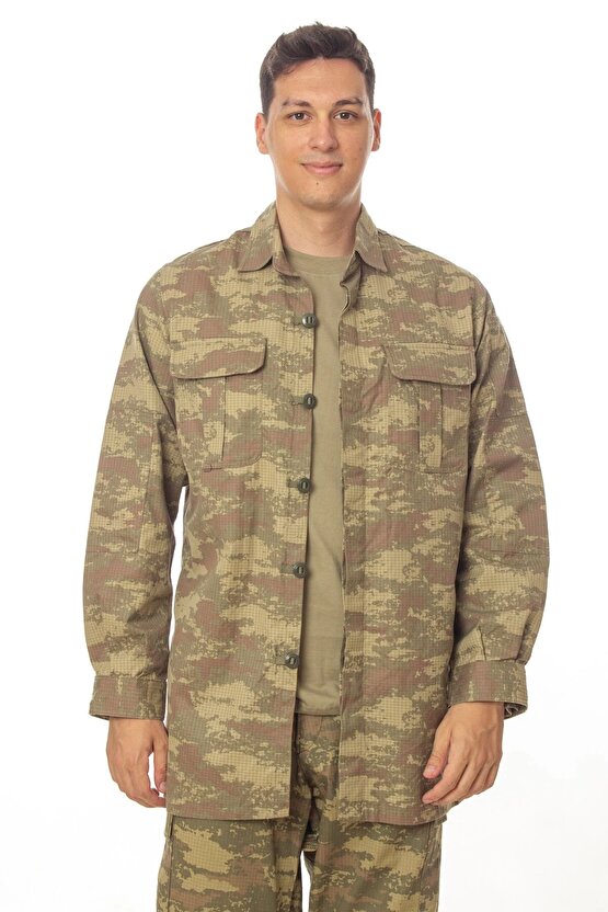 Kara kuvvetleri kamuflaj renkli uzun kollu airsoft taktik Outdoor gomlek
