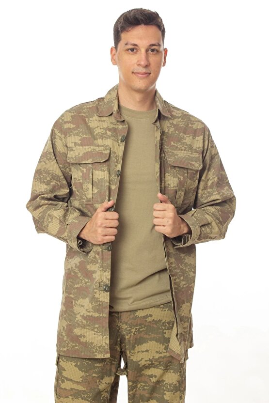 Kara kuvvetleri kamuflaj renkli uzun kollu airsoft taktik Outdoor gomlek