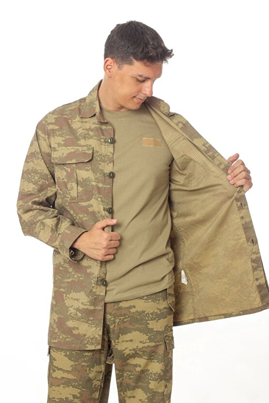 Kara kuvvetleri kamuflaj renkli uzun kollu airsoft taktik Outdoor gomlek