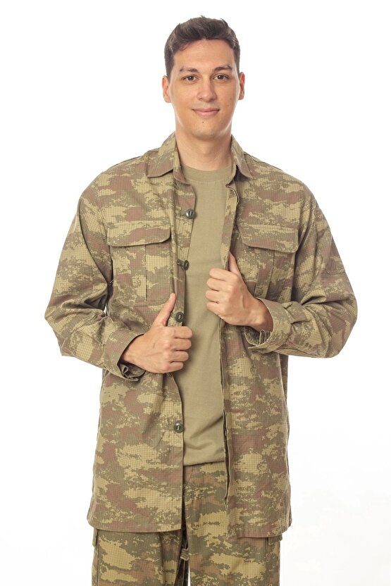Kara kuvvetleri kamuflaj renkli uzun kollu airsoft taktik Outdoor gomlek