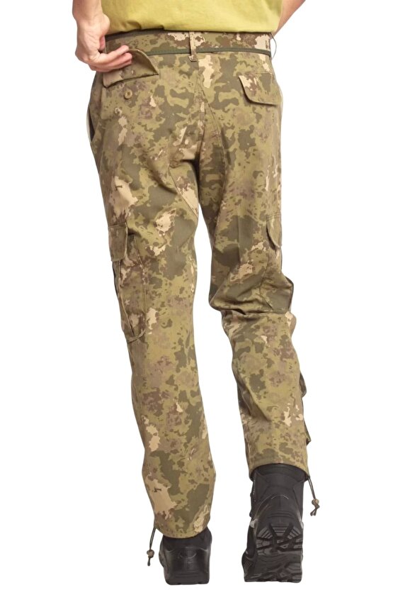 Kara Kuvvetleri Yeni Kamuflaj Renkli Kargo Cepli Airsoft Taktik Pantolon