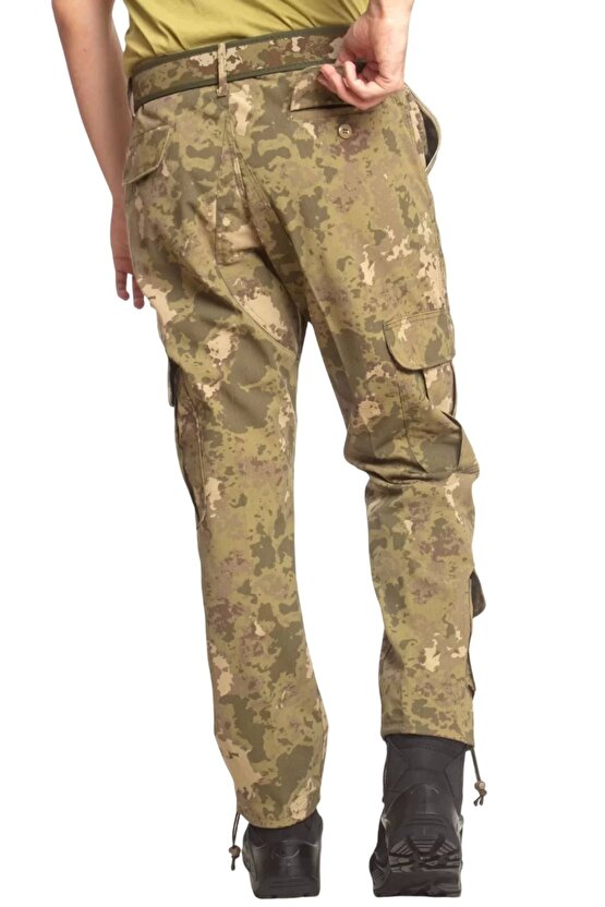 Kara Kuvvetleri Yeni Kamuflaj Renkli Kargo Cepli Airsoft Taktik Pantolon