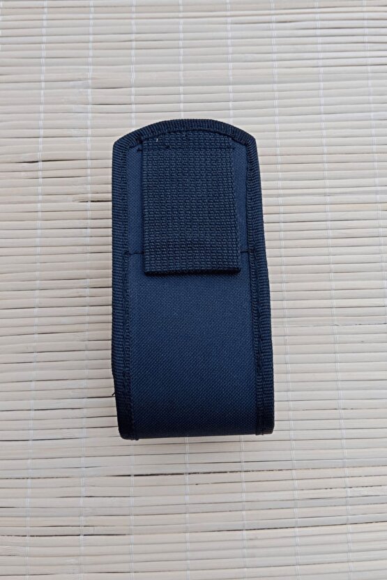 Siyah Renkli Palaskaya Kemere Takılan çıtçıtlı impertex Telsiz Kılıfı