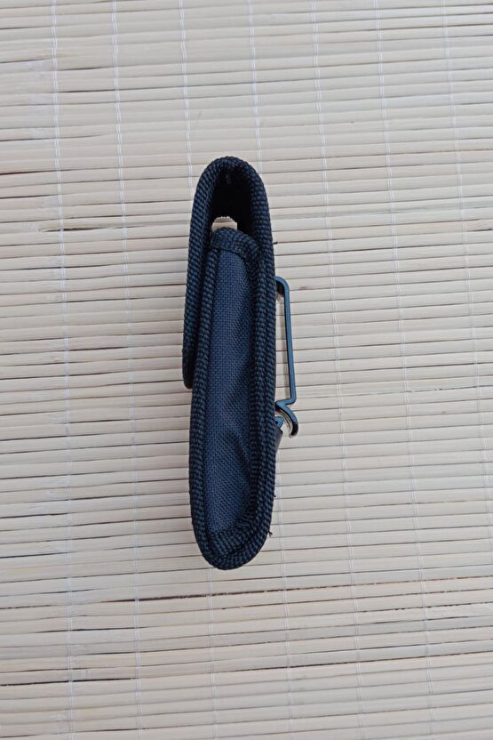 Siyah Renkli Palaskaya Kemere Takılan Maşalı çıtçıtlı impertex Tekli Kılıfı