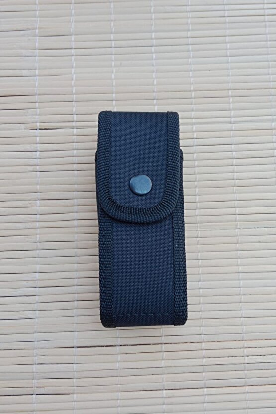 Siyah Renkli Palaskaya Kemere Takılan Maşalı çıtçıtlı impertex Tekli Kılıfı