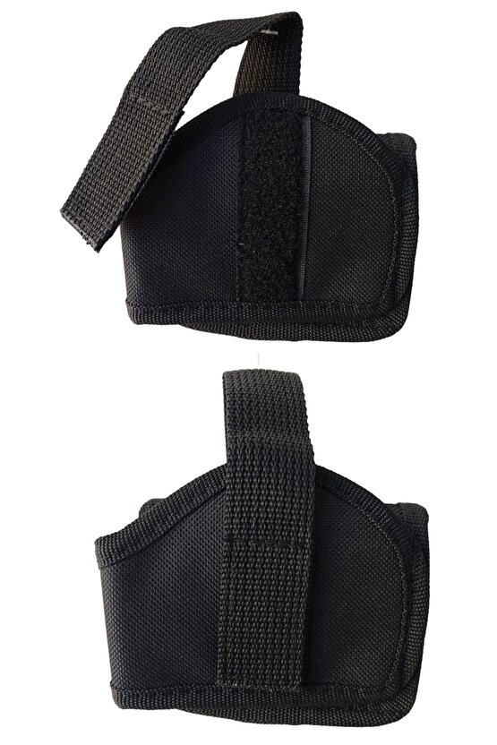 2 adet siyah renk mini speed impertex kase silah kılıfı