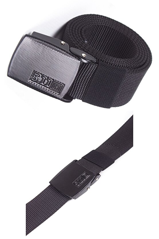 Siyah Renkli Kaliteli Organik Metal Tokali Orjinal 5.11 Tactical Askeri Palaska Taktik Kemer