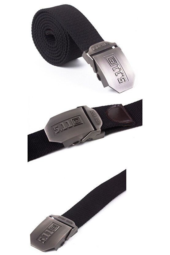 5.11 Tactical Askeri Palaska Metal Tokali Siyah Renkli Kaliteli organik Taktik Kemer