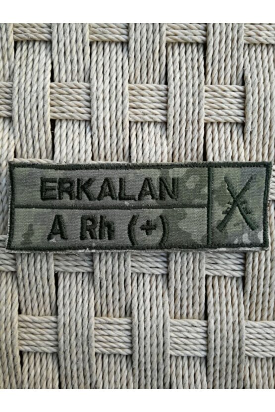 Kara Kuvvetleri Kamuflaj Renk Dikili Cirtli Kaliteli Orijinal Piyade Isimlik