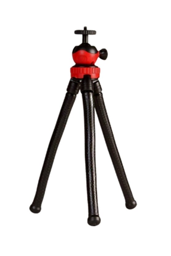 10 Inç Ring Fill Light Led 3 Renkli Ayarlanabilir Ve Esnek Tripod Ahtapot Takım