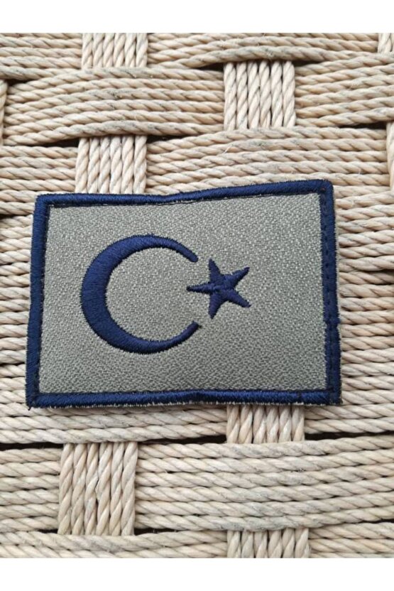 Kamuflaj Renk Ayyildiz Patch Arma Pec
