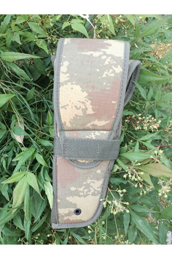 Kara Kuvvettleri Eski Kamuflaj Cırtlı Kapaklı Airsoft Kılıf