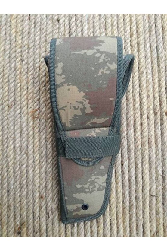 Kara Kuvvettleri Eski Kamuflaj Cırtlı Kapaklı Airsoft Kılıf