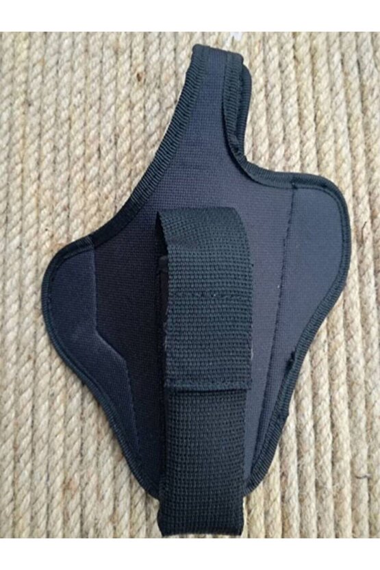 Siyah Renk Yedek Sarjorlu Impertex Kelebek Silah Kilifi