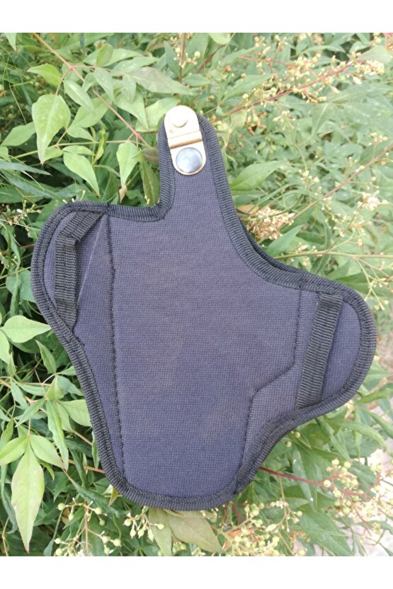 Siyah Renk Yedek Sarjorlu Impertex Kelebek Silah Kilifi