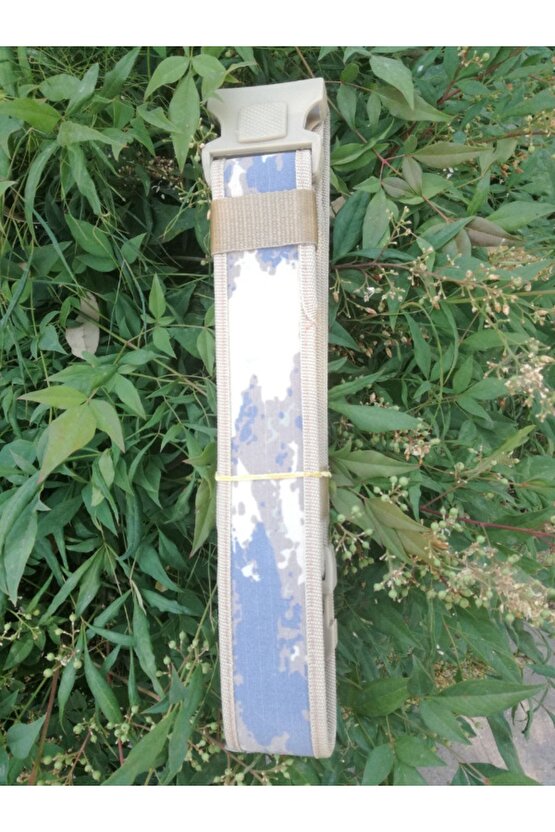 Hava Kuvvetleri Kamuflaj Renk Plastik Tokali Ayarlanabilir Kaliteli Palaska Kemer