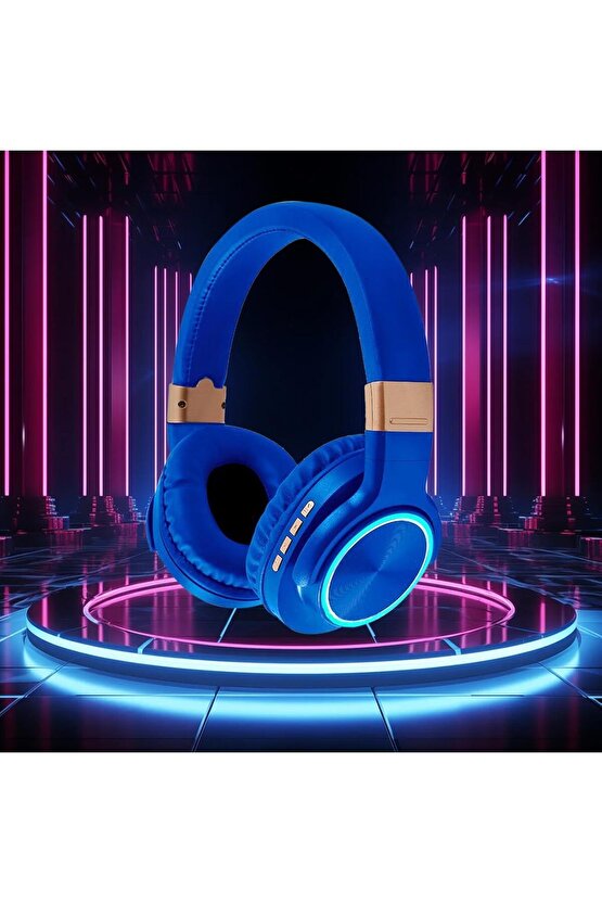 BLUETOOTH KULAKLIK SD KART VE AUX GİRİŞLİ ŞARJLI KABLOSUZ KULAKLIK MİKROFONLU FM RADYOLU SUPER BASS
