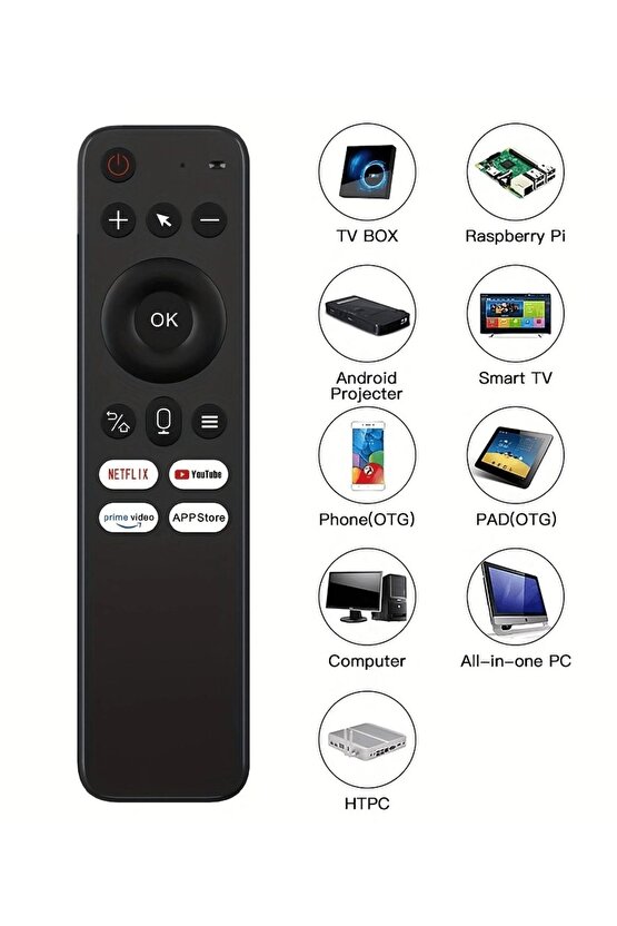 SES KONTROLLÜ AKILLI KUMANDA AİR REMOTE MOUSE ANDROİD WİNDOWS LİNUX MAC OS İŞLETİM SİSTEMİNE UYUMLU