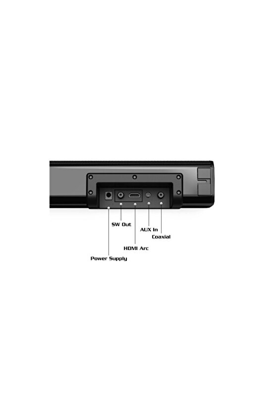 SOUND BAR BLUETOOTH LU SD KART USB AUX GİRİŞLİ FM RADYOLU SUBWOOFER HOPARLÖR
