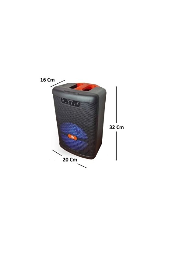 Kablosuz Mikrofonlu Taşınabilir Toplantı Hoparlörü Bluetooth Speaker