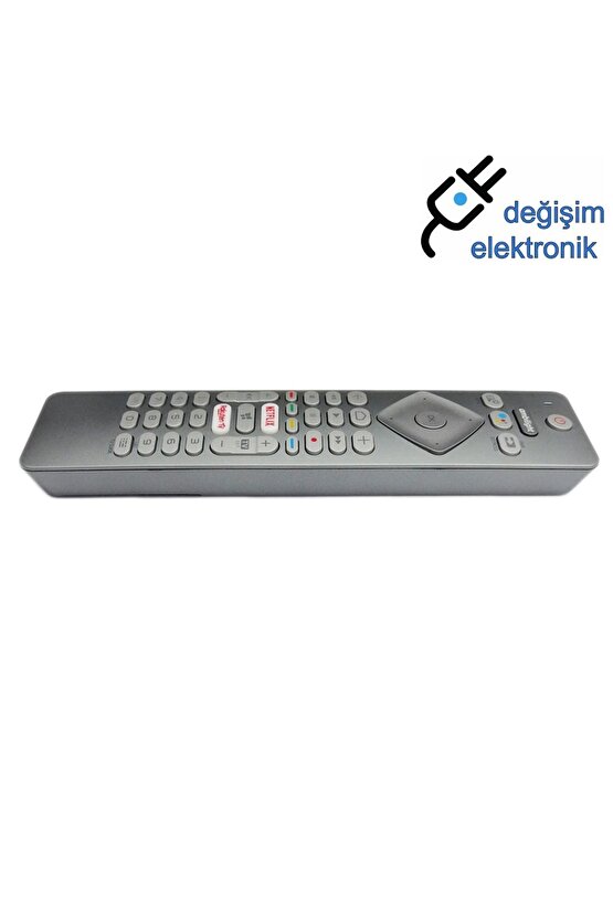 Philips 55pus730412 Uyumlu Android Ses Komutlu Led Tv Kumandası