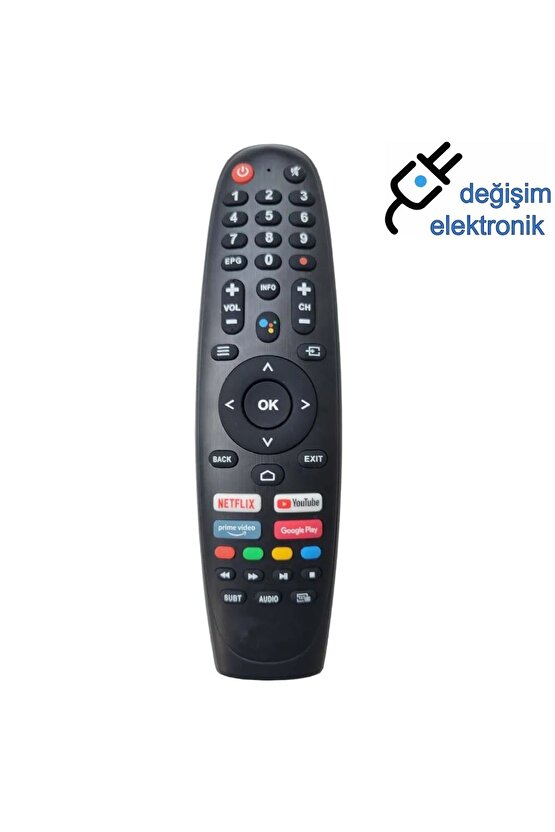 Onvo Ov50f900 Android Smart Led Tv Kumandası Ses Komutlu