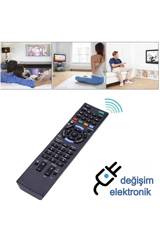 Sony Rm-ed045 Uyumlu Lcd Tv Kumandası