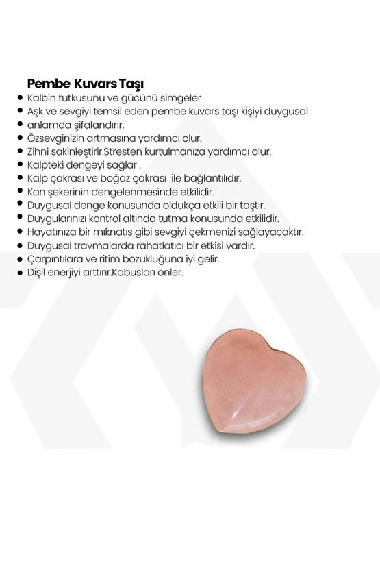 Pembe Kuvars Bileklik