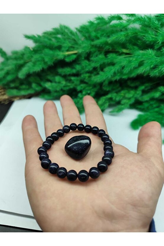 KAHVERENGİ YILDIZ TAŞI DOĞAL TAŞ BİLEKLİK SERTİFİKALI TAŞ HEDİYELİ