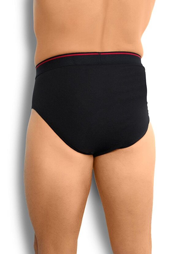Erkek Siyah Slip 3lü Külot 150