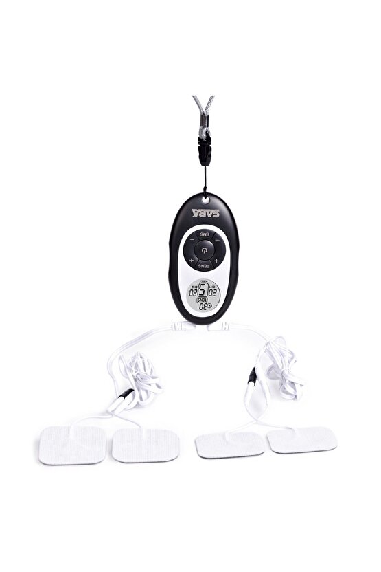 Fdes108 Tens Ems Cihazı 2 Kanallı Tens Cihazı Stimülatör Hazır Programlı 4 Adet Ped