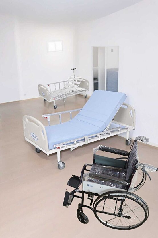 2 MOTORLU HASTA KARYOLASI VE TEKERLELİ SANDALYE