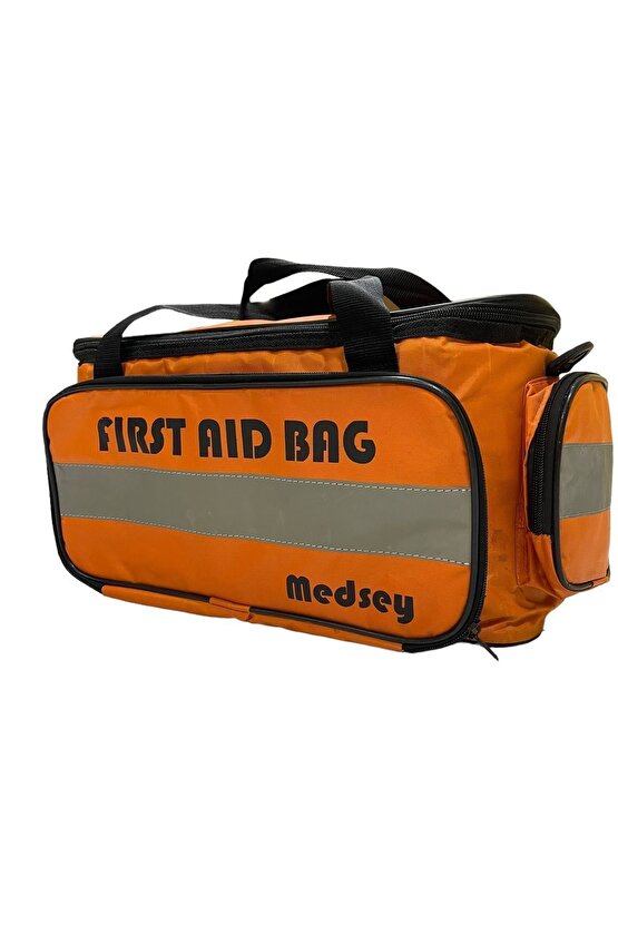 Medsey Turuncu Standart Ilk Yardım Acil Müdahale Tramva Çantası