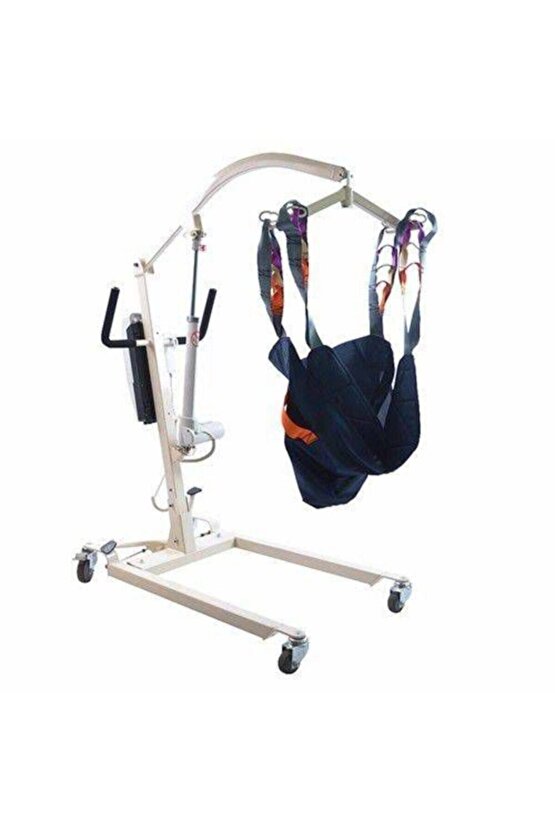 Motorlu Hasta Taşıma Transfer Lifti 150 Kg Hasta Taşır Hasta Kaldırma Lifti