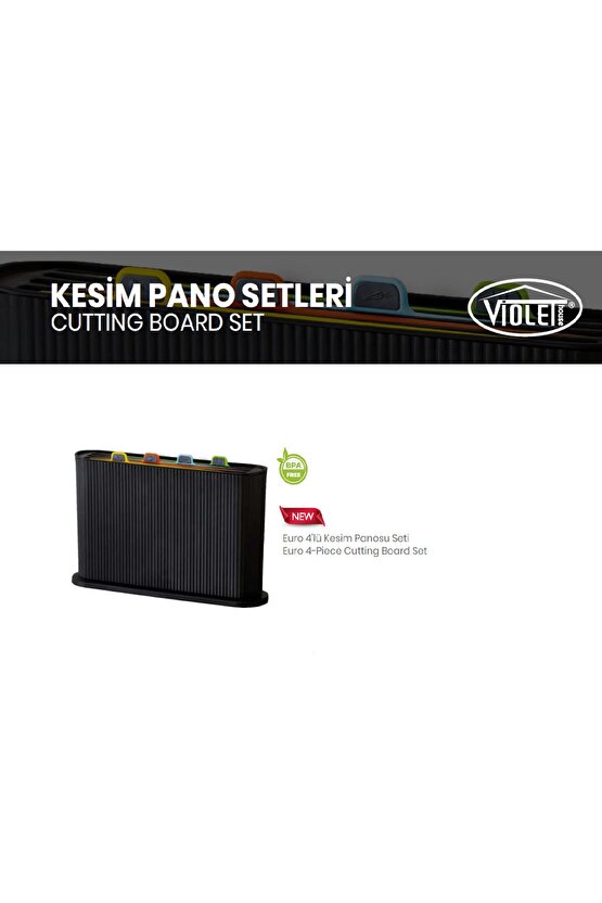 Çok Amaçlı Euro Kesim Panosu 4’lü Set