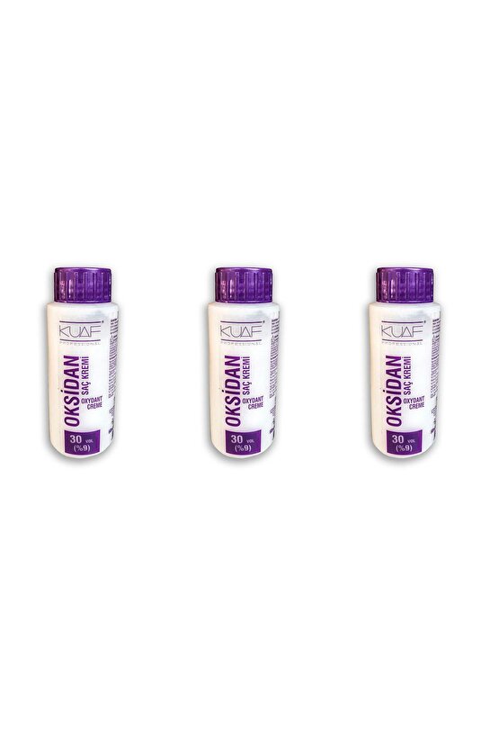 Oksidan Saç Kremi 30 Vol %9 60Ml X 3 Adet