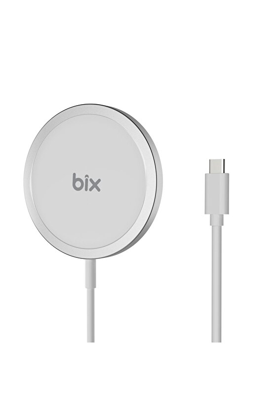 BXMG17 15W Akıllı Telefon, Airpods, Akıllı Saat için Manyetik Kablosuz Hızlı Şarj Cihazı