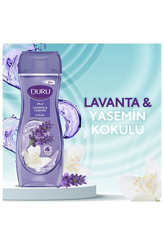 Moods Yasemin Duş Jeli 450ml,lavanta