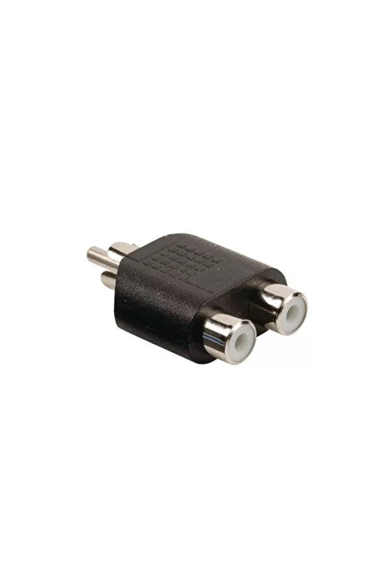 Ses Splitter Rca Erkek Siyah Kalın