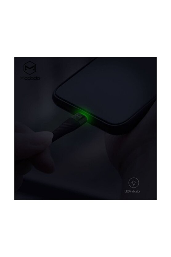 Iphone Led Aydınlatmalı 2a Lightning Data Ve Şarj Kablosu