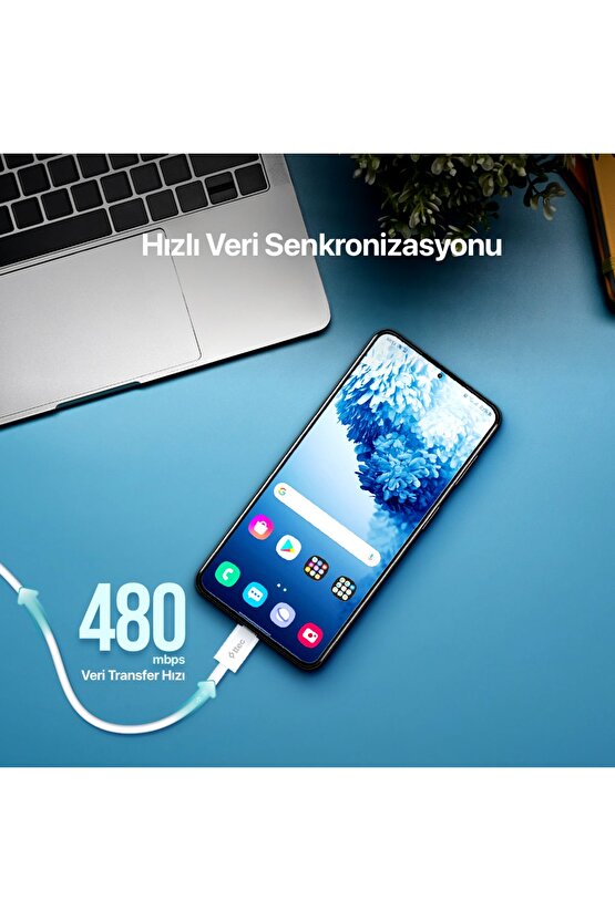 Usb-a - Usb-c Şarj Kablosu