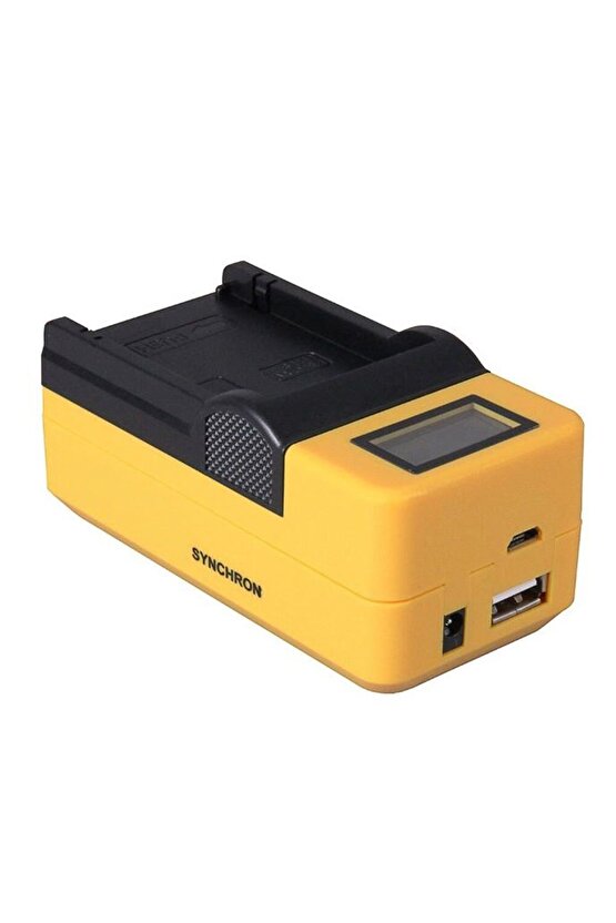 4525 Synchron Np-fm50, Np-f550, Np-f750, Np-f970 Sony Usb Şarj Cihazı