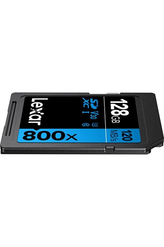 128gb 800x Sdxc U3 V30 C10 4k Uhd 120mbs Uhs-ı Hafiza Karti (blue Serıes )