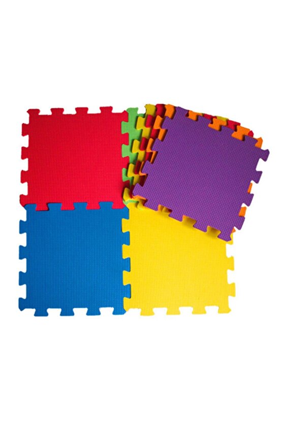 Eva Puzzle Sade Renkli Oyun Halısı 307 Matrax Oyuncak