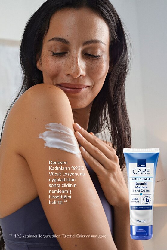 Care Gliserin ve Badem Sütü içeren Yoğun Nemlendirici El Kremi 75 Ml.