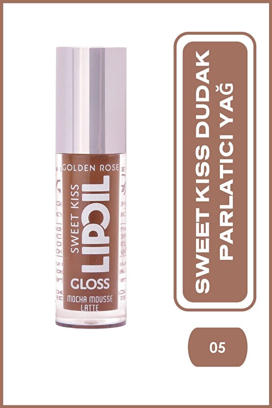 Sweet Kiss Lip Oil Gloss No:05 - Dudak Parlatıcı Yağ