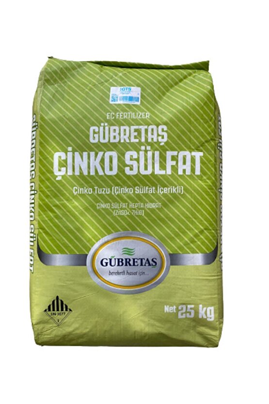 Çinko Sülfat 25kg