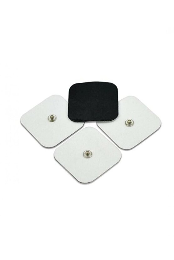 Tens pedi çıt çıtlı 5 X 5 ped tüm kablolu cihazlara uyumlu tens elektrodu pedi