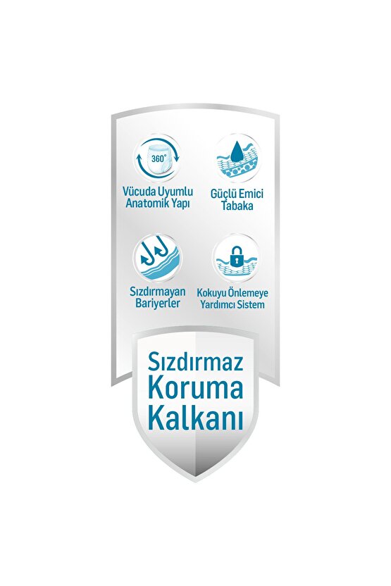 Emici Külot Yetişkin Hasta Bezi XL 30 lu 2 adet